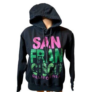 San Francisco California Black Hoodie